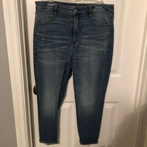 American eagle super high rise jegging